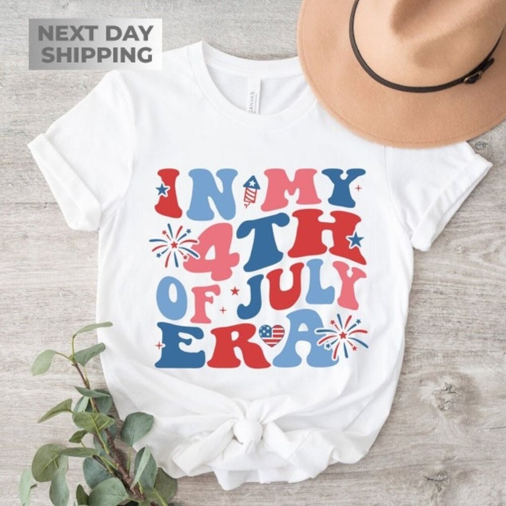 4th of July Shirt, In My 4th of July Era Shirt, Independence Day Shirt